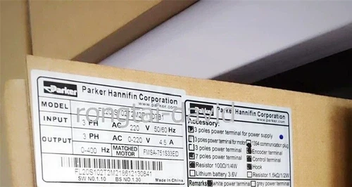 FL20-S102T2M2F11D7B1 Parker 750w Servo Drive Brand New Fast Shipping