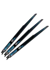 NEW Spyder 200306 Bi-Metal 6 TPI 12" Reciprocating Saw Blades 3-Pack ~Free Ship.