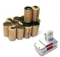Tauschpack FüR Original Parkside Akku 18 V Mit 2,0 Ah Nicd .