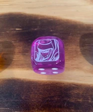 YuGiOh! Legendary Duelist Season 3 Dice- Dark Magician Purple