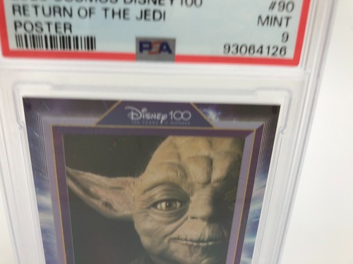 2023 Cosmos DISNEY 100 Card SP/288 STAR WARS: RETURN OF THE JEDI #90 PSA MINT 9 - Picture 5 of 7