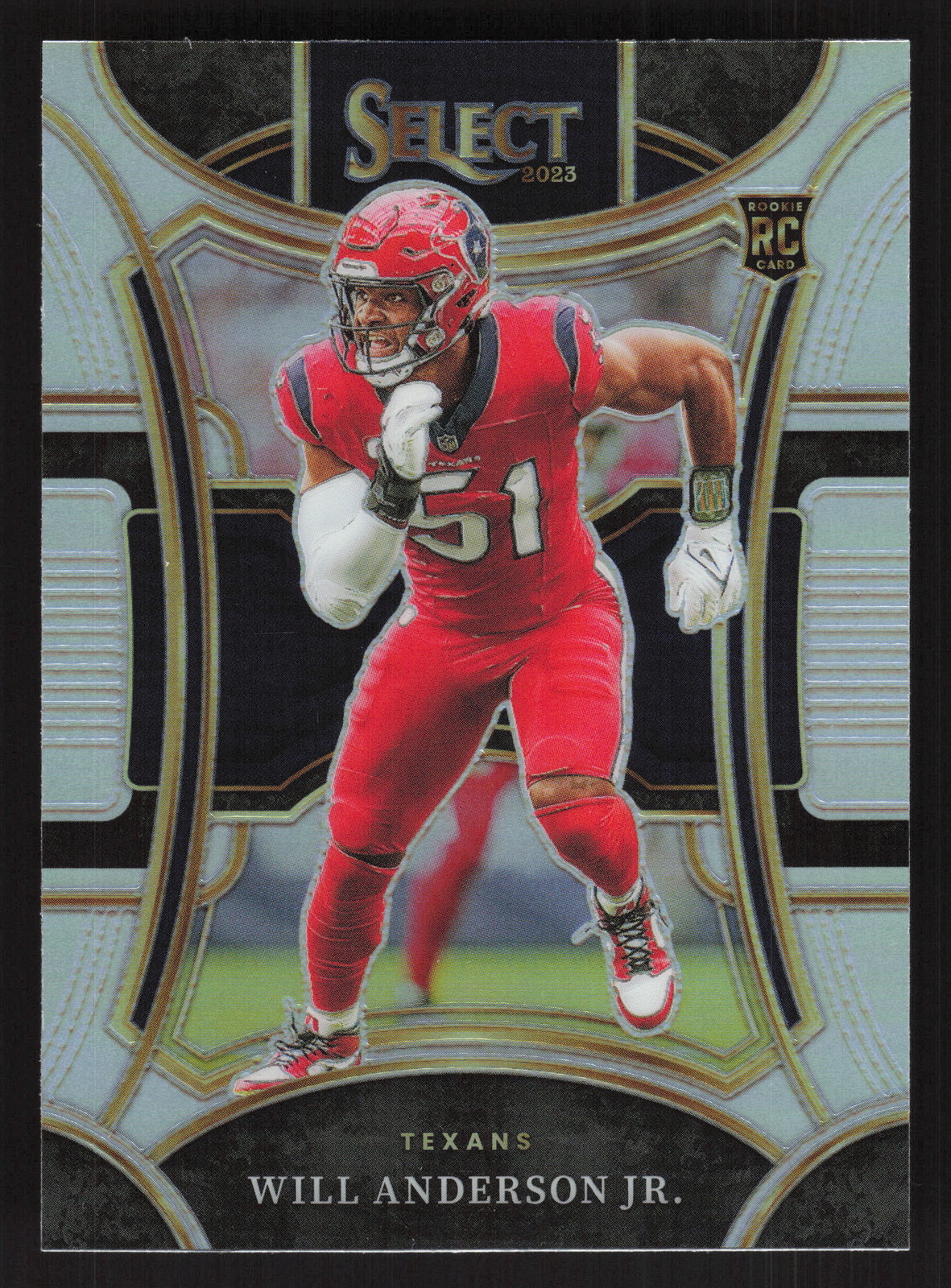 2023 Panini Select #437 Will Anderson Jr. Silver Prizms