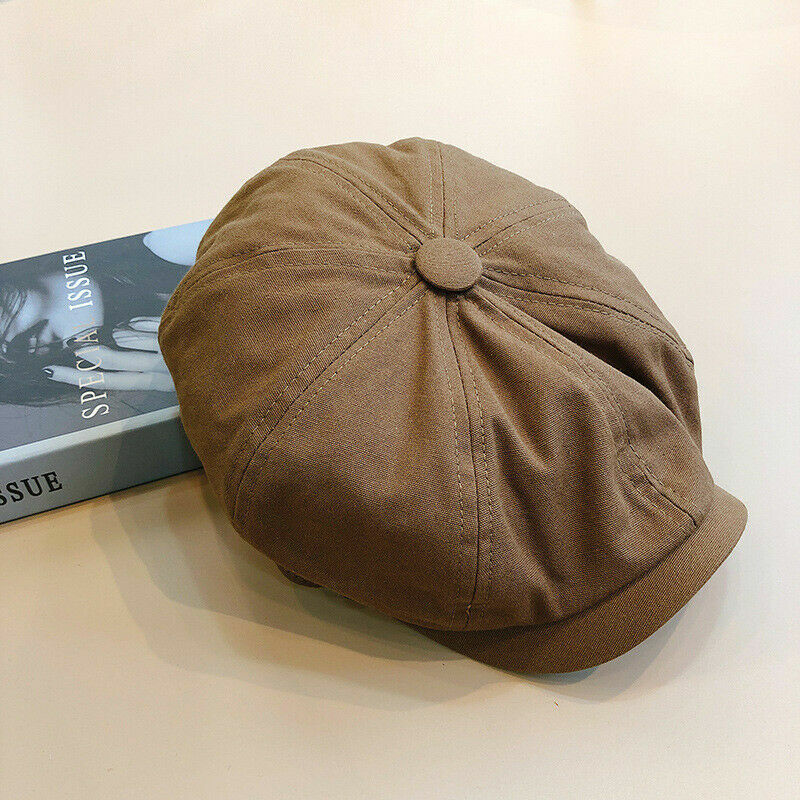 Cappello Da Uomo Classico Vintage In Cotone Piatto Newsboy Ivy - Foto 6
