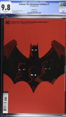 Batman The Adventures Continue #7b 2021 DC Comics Variant CGC 9.8 - image 1 of 3