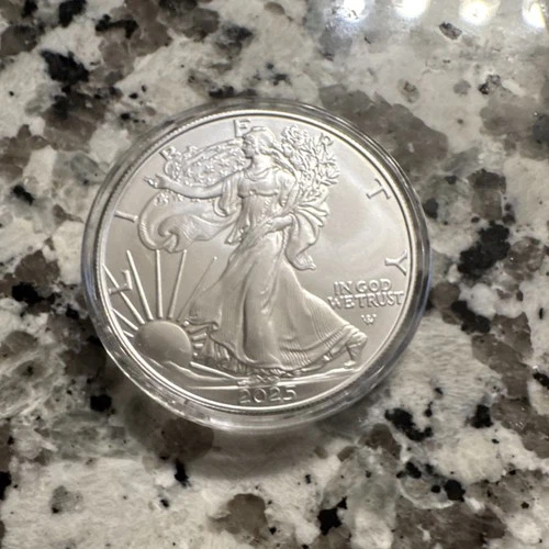 U.S. Mint 2025 American Eagle 1 oz 0.999 Fine Silver $1 Bullion Coin Uncertified