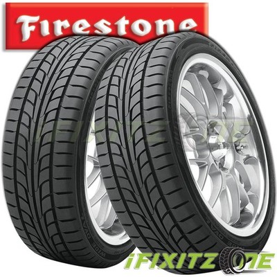 2 Firestone FIREHAWK WIDE OVAL RFT 245/40R18 88Y Runflat (RFT/ROF) Tires