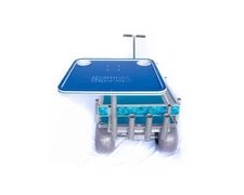 Kahuna 20″×24″ King Starboard Table Top w/ Cup Holders–Heavy-Duty Marine-Grade