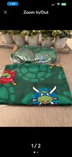 Teenage Mutant Ninja Turtles toddler bedding set flat  fitted 2014