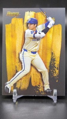 **2024 Bowman's Best Shohei Ohtani Strokes Of Gold SSP Los Angeles Dodgers SG-25