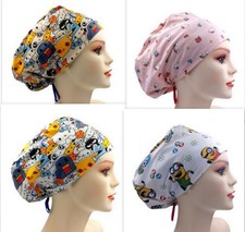 Cute Cartoon Jersey Knit Comfy Euro Adjustable Women's Work Cap