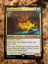 THE LION-TURTLE Magic MTG Avatar