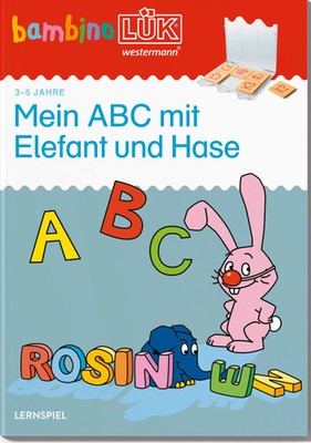 bambinoLÜK. Vorschule: Mein ABC mit Elefant und Hase | 4/5/6 Jahre | Bierwald