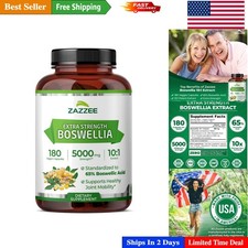 Extra Strength Boswellia Serrata 5000 mg   180 Capsules for 6- Supply
