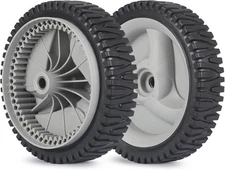 583719501 194231X460 Front Drive Wheels, 8 Inch Wheels Fit for 8 inches, gray 