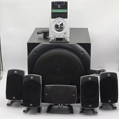 Logitech Z906 5.1 Sound Speaker System - used all work great