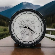 Math Teacher Trigonometry Unit Circle Radian Labeled Angles Values Wall Clock