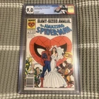THE AMAZING SPIDER-MAN ANNUAL#21~CGC 9.2 WHITE PAGES~CUSTOM VENOM LABEL