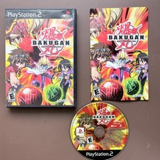 Bakugan Battle Brawlers PS2 Sony PlayStation 2 2009 CIB Complete w Manual TESTED