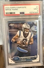 2023 Topps Composite - Topps Chrome Bryce Young #1 (RC) PSA 9 Mint