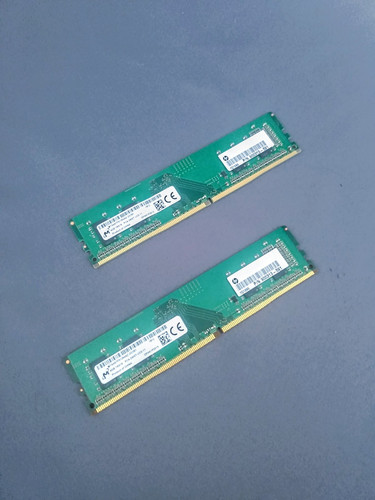 2x Micron MTA4ATF51264AZ-2G3B1 4GB DDR4 PC4-2400T DIMM 288 Pin PC Memory RAM - Picture 1 of 4