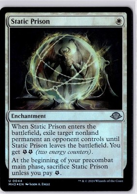 Static Prison Modern Horizons 3 Foil NM U 0044
