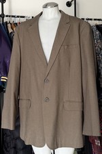LL Bean Heavy Duty Canvas Blazer Men’s 52 Lg Sport Coat Long Sleeve  NWOT