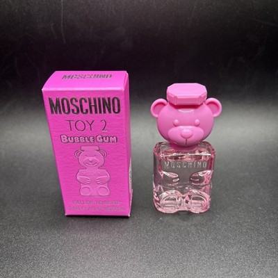 Mini Toy 2 Bubble Gum by Moschino 0.17 oz EDT for Women Perfume New in Box