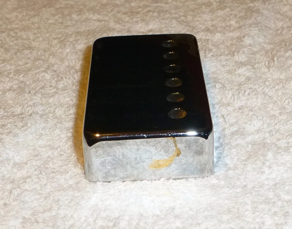 Cubierta de camioneta vintage Gibson años 60 70 Les Paul original cromada buena ES SG defecto Foto 3 de 4