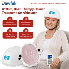 15W 810nm Infrared Light Brain Therapy Helmet Parkinson Depression Anxiety PTSD