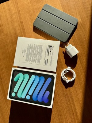 Apple iPad mini 6 Cellular 256 GB Space Grau, TOP Zustand, OVP & Rechnung