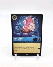 Disney Lorcana TCG Shimmering Skies King Candy Common Cold Foil 137/204