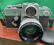 Petri VI Camera With Lens 35 Mm SLR Film With Leather Case