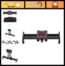 30cm Aluminum Camera Track Slider Rail for DSLR Camcorder - 11lbs Load Capacit