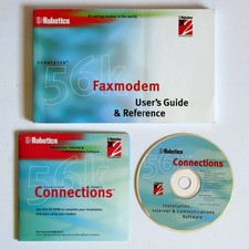    USRobotics Sportster 56K Modem Installation CD Software  Use's Guide   