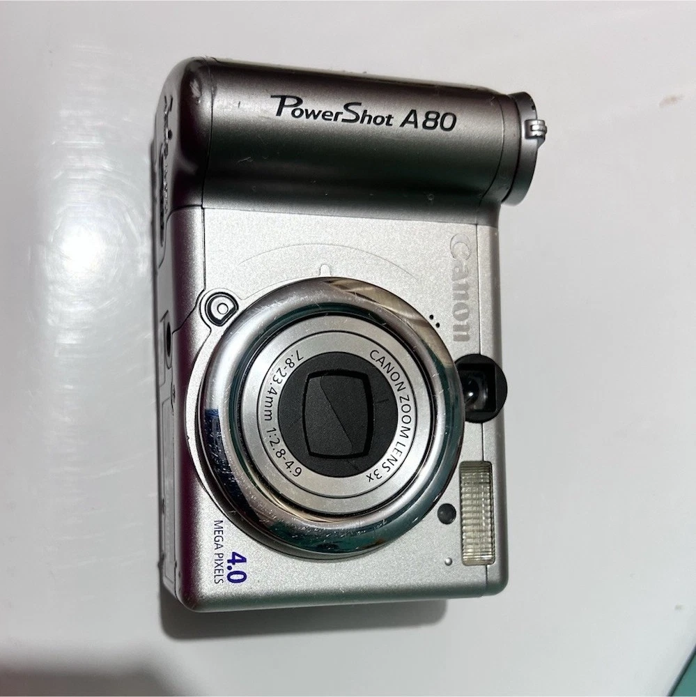 Canon PowerShot A80 1-4.9x Digital Zoom Digital Cameras for sale