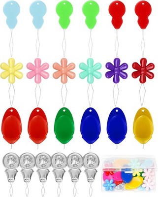 FIVEIZERO Needle Threaders Kit   24 PCS Needle Threader for Hand Sewing,4 Type