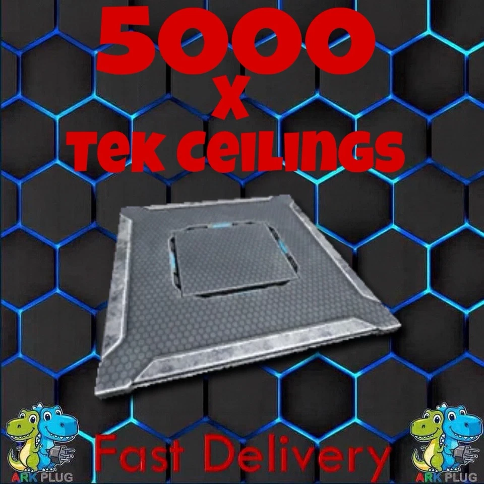 5000 X Tek Ceilings Ark Survival Ascended PVE Fast Delivery
