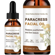 2Pcs Paracress Facial Oil - 100% Organic Anti-Aging Face Oil for Wrinkle Reducti