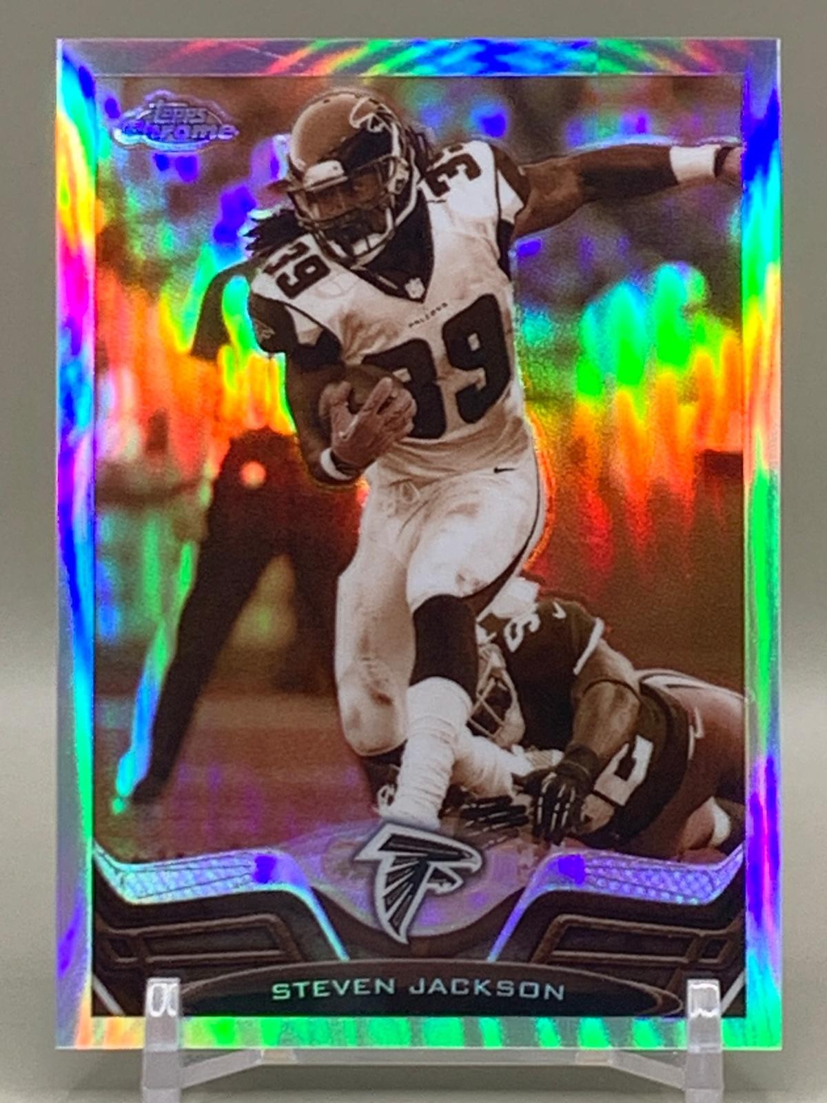 2013 Topps Chrome #191 Steven Jackson Sepia Refractor /99 - Atlanta Falcons