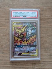 Arktos, Zapdos, Lavados SM210 aus Hidden Fates Englisch PSA 10