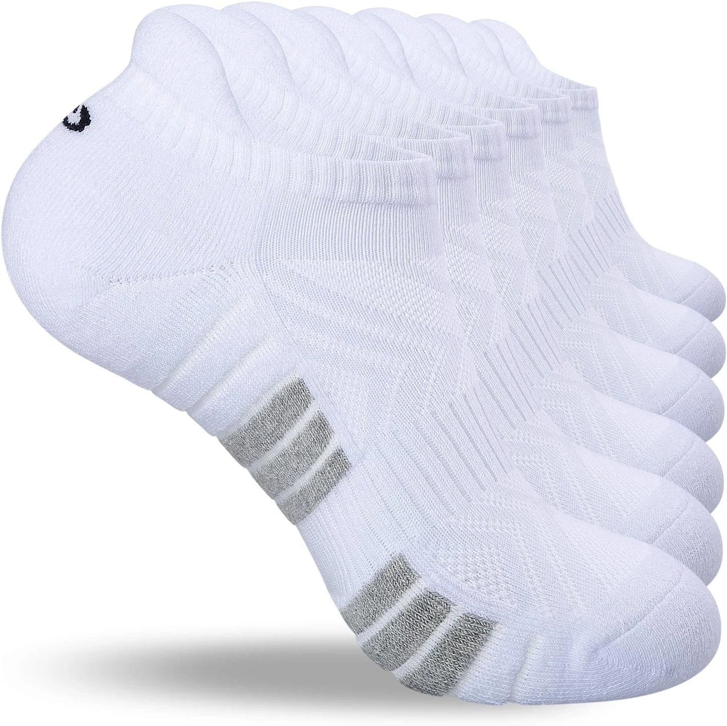 Running Socks Thick Cushion Ankle Anti-Blister Cotton Trainer Short Athletic Spo