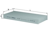 Mahle LA 237 Filter, Innenraumluft FüR Renault