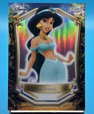Jasmine 2025 Topps Chrome Disney Enchantments SP #E-18 Refractor