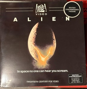 Alien (1979) - LaserDisc Erstauflage Fox Video Deutsch Synchronisiert