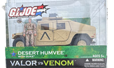 Hasbro G.I. Joe Valor vs Venom Desert Humvee Truck w  Duke Figure & Weapons