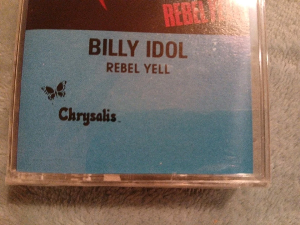 Sealed 1983 Billy Idol Rebel Yell Cassette Tape Orig Vtg - Image 4 of 4