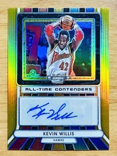 Kevin Willis 2022-23 Contenders #ATC-KVW All-Time Contenders Autograph Gold 7/10