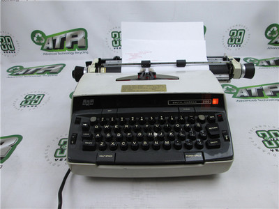 Smith Corona SCM 250 Electric Typewriter 6EHL Vintage Retro Red Ink Fair