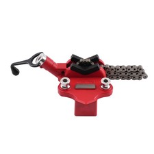 1/4"-6" Bench Chain Pipe Vise 28" Heavy Duty Clamp Cast Iron Steel Base