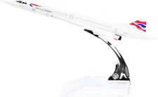 British Airways G-BOAC Alloy Metal Souvenir Concorde Model Airplane